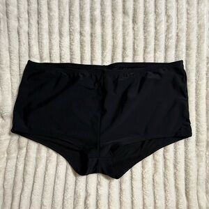 Catalina Women's High Waist Black Swim Bottoms